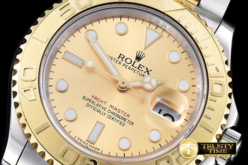 롤렉스 YachtMaster Ref.116623 YG/SS Gold BP A3135 Mod -ROLYM109C