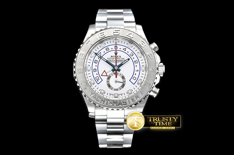 롤렉스 YachtMaster 116689 SS SS/SS White JF Asia 7750 Mod -ROLYM134A