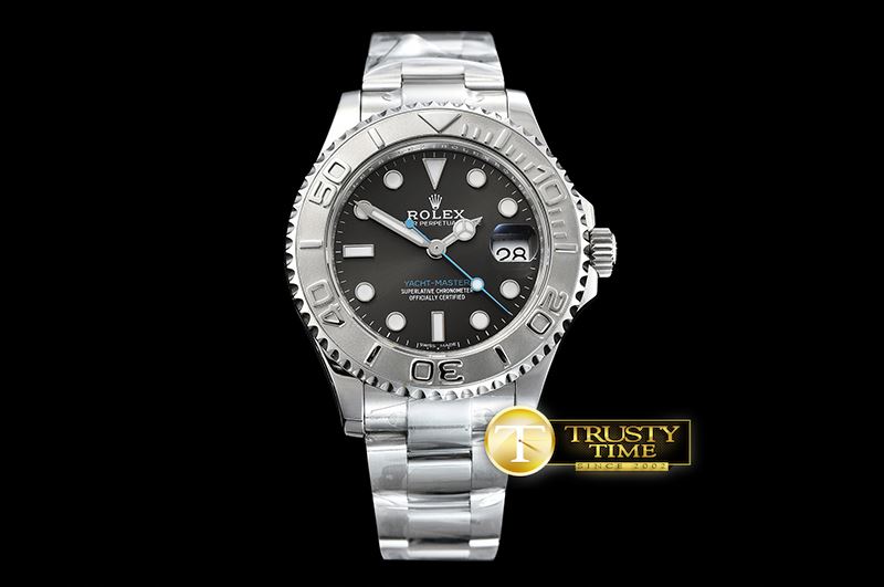 롤렉스 YachtMaster 268622 37mm SS/SS Grey ARF Asia 2824 -ROLYM140
