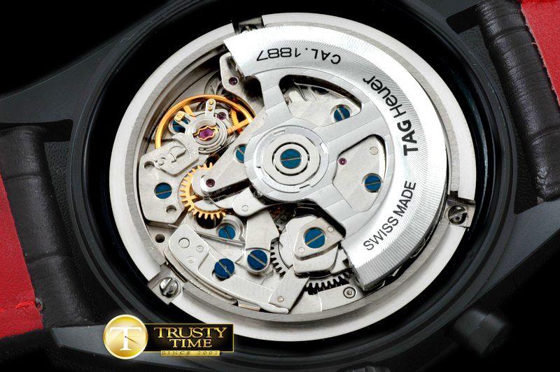 태그호이어 Carrera 1887 Date Chrono PVD/LE Black A7750 -TAG0241
