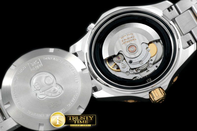 태그호이어 Aquaracer Calibre 5 SS/YG Gold A2824 -TAG0245