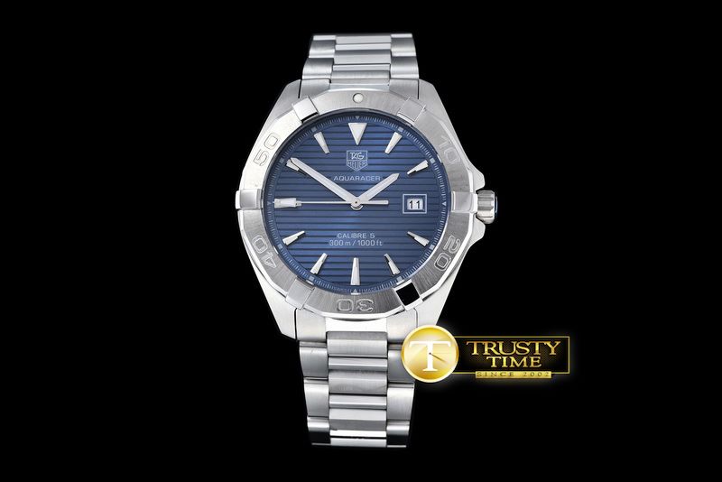 태그호이어 Aquaracer Calibre 5 SS/SS Blue Jap Qtz -TAG0290B