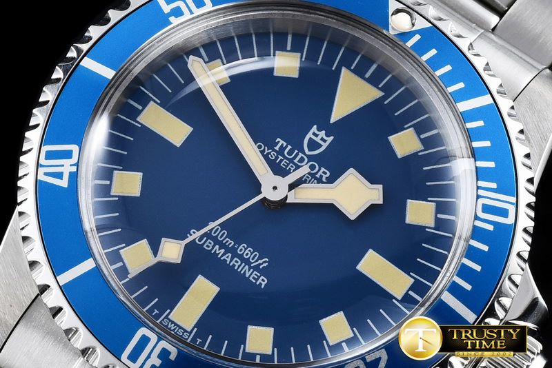 튜더 SnowFlake 9401 Submariner SS/SS Blue JKF Asia 2836 -TUD030A