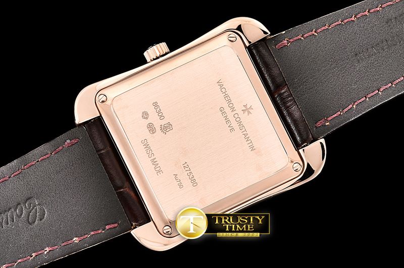 바쉐론콘스탄틴 Toledo 1951 Bag. Diams RG/LE White/Stk/Num Miyota 9015 -VC0112C