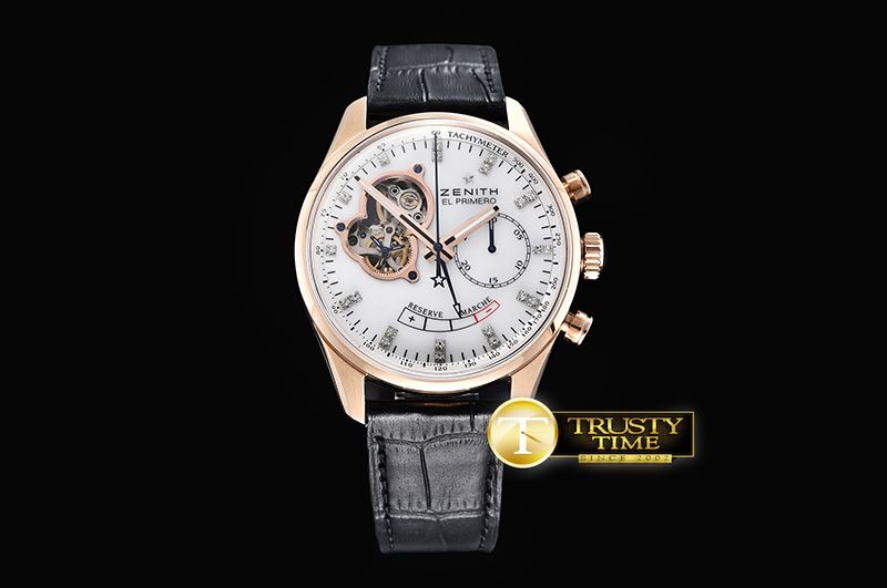 제니스 El Primero Chronomaster RG/LE Wht MOP Venus 75 HW -ZEN027A