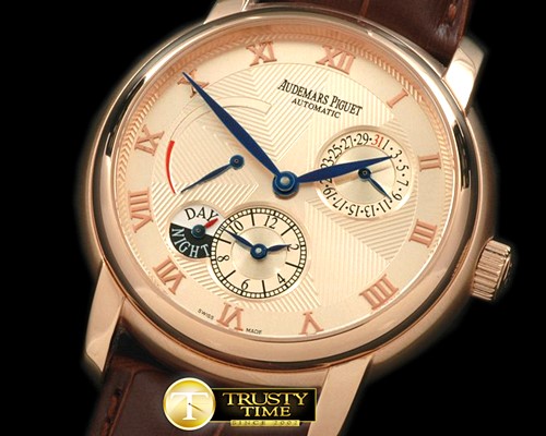 오데마피게 Jules Audemars Reserve/Duo Time RG/LE Gold Asian 23J -AP0165C