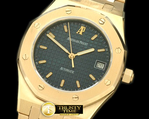 오데마피게 Royal Oak Automatic YG/YG Blue Asian Eta 28242 -AP0181D