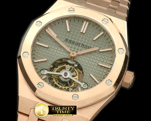 오데마피게 Royal Oak Tourbillon RG/RG Grey Real Tourbillon -AP0227C