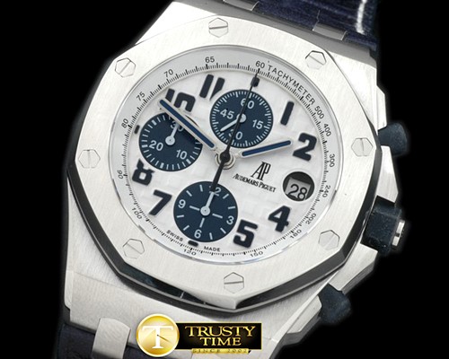 오데마피게 Royal Oak Chrono SS/LE Navy A7750 -AP0233A