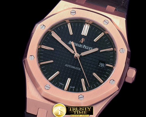 오데마피게 Royal Oak 15400 RG/LE Black Jap M 9015 -AP0276B