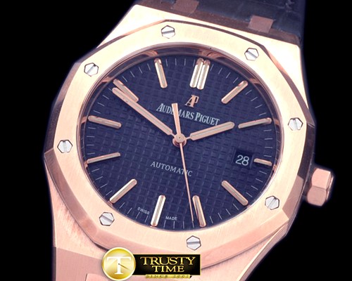 오데마피게 Royal Oak 15400 RG/LE Blue Jap M 9015 -AP0276C