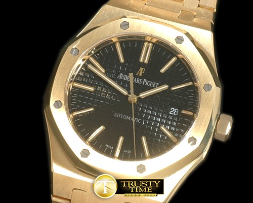 오데마피게 Royal Oak 15450 YG/YG Black A3120 Decorated -AP0310B