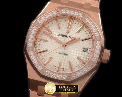 오데마피게 Royal Oak 15450 RG/RG White AP 3120 -AP0326A