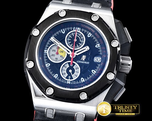 오데마피게 RO Offshore GrandPrix 44mm SS/LE Black VK Quartz -AP0341C