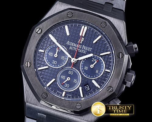 오데마피게 Royal Oak Chronograph 26320ST PVD/PVD Blue VK Qtz -AP0406A