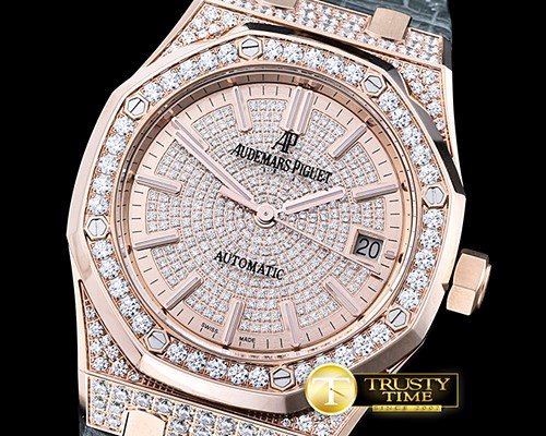 오데마피게 Royal Oak Ref.15450 37mm Diams RG/LE Gold JF Mod A3120 -AP0410