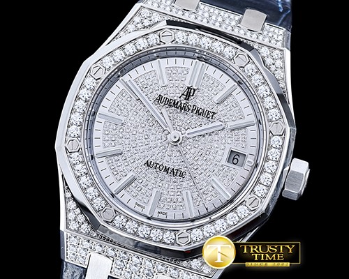 오데마피게 Royal Oak Ref.15450 37mm Diams SS/LE White JF Mod A3120 -AP0411