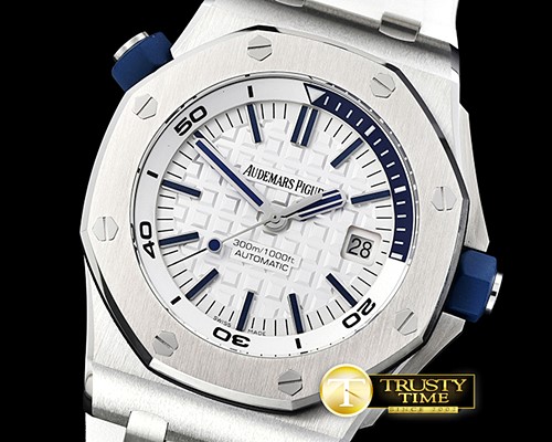 오데마피게 Royal Oak Diver SS/RU White JF MY9015 Mod A3120 -AP0413B