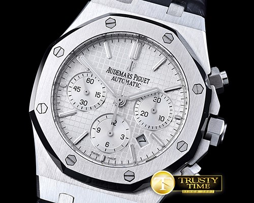 오데마피게 Royal Oak Chronograph 26320ST SS/LE Wht JHF A7750 -AP0415A