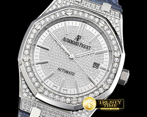 오데마피게 Royal Oak 15400 SS/LE Diams Full Paved JF MY9015 Mod -AP0417