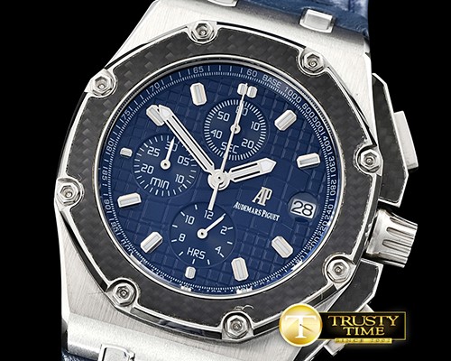 오데마피게 RO Offshore Montoya SS/LE Blue VK Quartz Chronograph -AP0490E