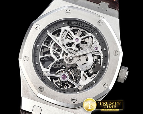 오데마피게 Royal Oak Skeletonal Tourbillon SS/LE Gray Manual Wind -AP0501