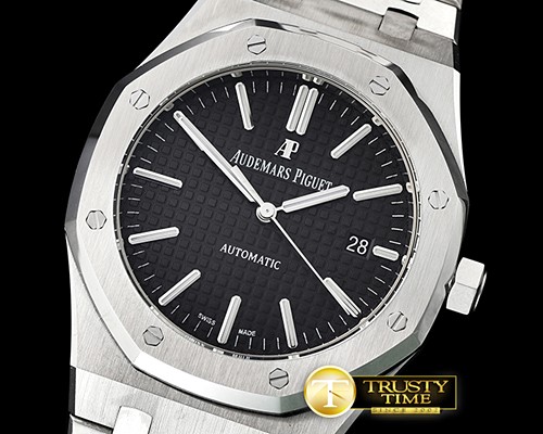 오데마피게 Royal Oak 15400 SS/SS Black JF V3 MY9015 Mod 3120 -AP0503A