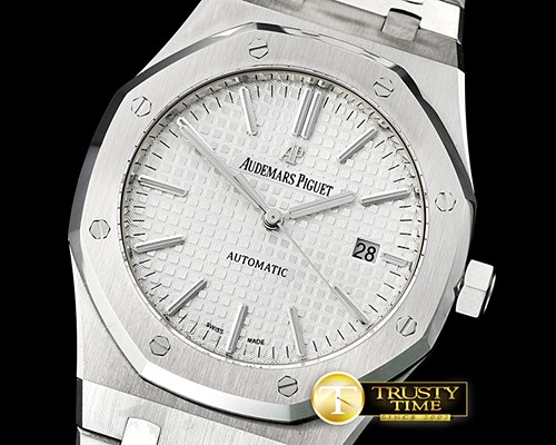 오데마피게 Royal Oak 15400 SS/SS White JF V3 MY9015 Mod 3120 -AP0503B