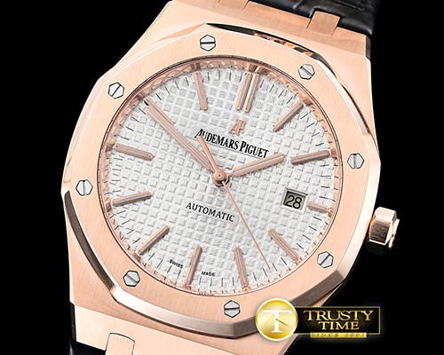 오데마피게 Royal Oak 15400 Wrapped RG/LE White BP MY9015 Mod 3120 -AP0514A
