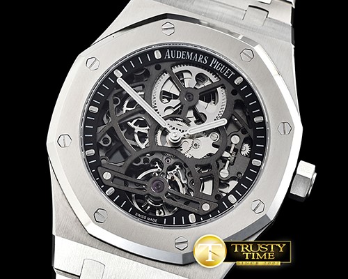 오데마피게 Royal Oak Tourb Extra Thin Openw SS/SS Skele Asia HW -AP0515A