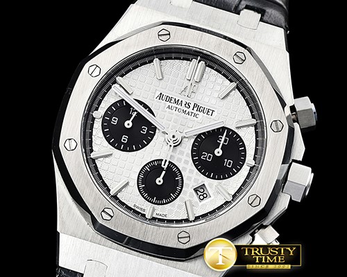 오데마피게 Royal Oak Chronograph 26320ST SS/LE Wht/Blk JHF A7750 -AP0517B