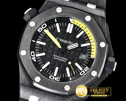 오데마피게 Royal Oak Diver FC/RU Black/Yellow XF V2 A2836 Mod -AP0522