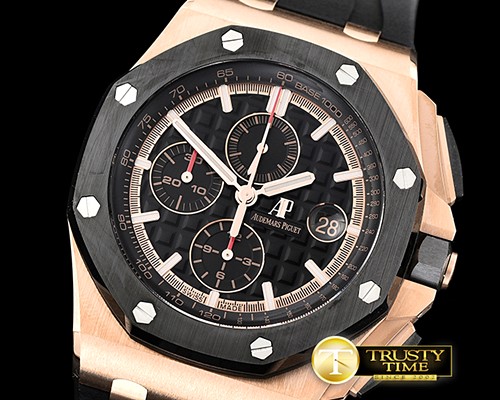 오데마피게 Royal Oak Offshore Novelty CER/RG/RU Blk JF V2 A3126 -AP0535B
