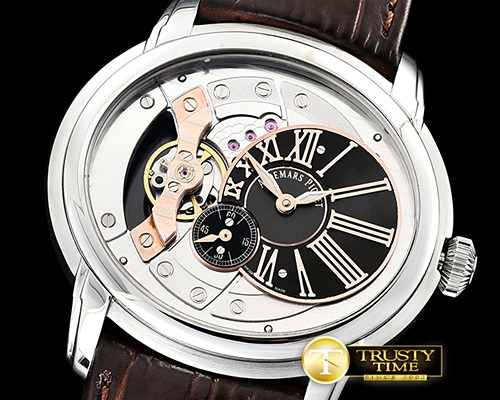 오데마피게 Millenary Ref. 15350 SS/LE Black V9F Asia 23J Mod -AP0543A