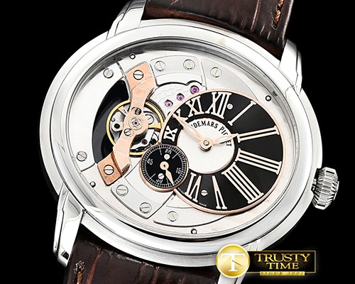오데마피게 Millenary Ref. 15350 SS/LE Blk/Wht V9F Asia 23J Mod -AP0543B