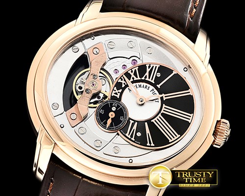 오데마피게 Millenary Ref. 15350 RG/LE Blk/Wht V9F Asia 23J Mod -AP0544A