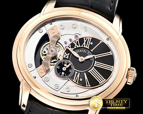 오데마피게 Millenary Ref. 15350 RG/LE Black V9F Asia 23J Mod -AP0544B