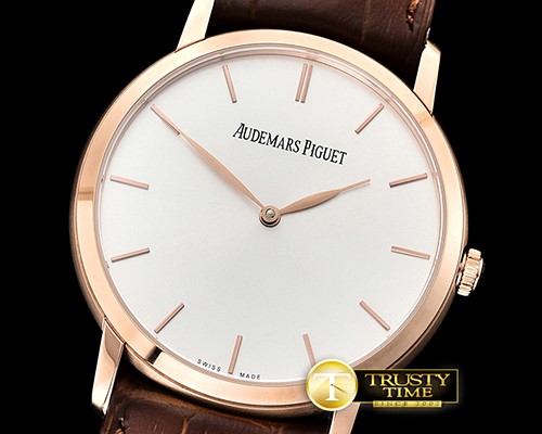 오데마피게 Jules Audemars ExtraThin RG/LE White Miyota 9015 -AP0545A