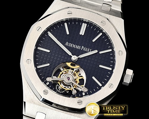 오데마피게 Royal Oak Extra Thin Tourb SS/SS Blue JF Flying Tourb -AP0562