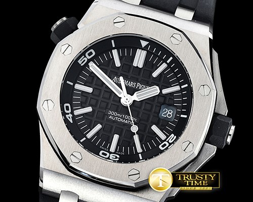 오데마피게 Royal Oak Offshore Diver 15703 SS/RU JF V9.5 Asia 2824 -AP0566