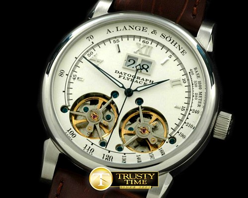  Duo Tourbillon/Big Date SS/LE White Asian 2813 -AS034A