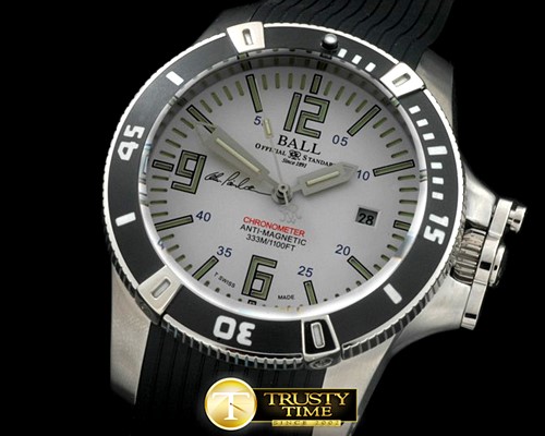  Hydrocarbon DayDate SS/RU White JMiyota 8205 -BALL002F