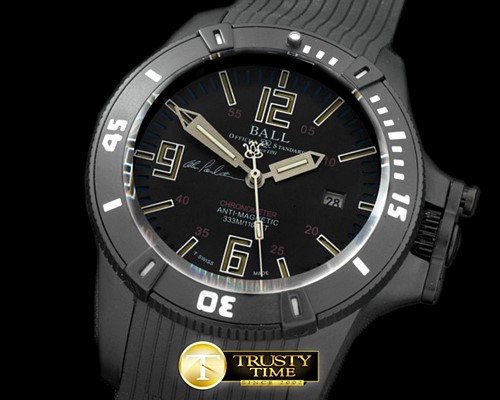  Hydrocarbon DayDate PVD/RU Black JMiyota 8205 -BALL003E