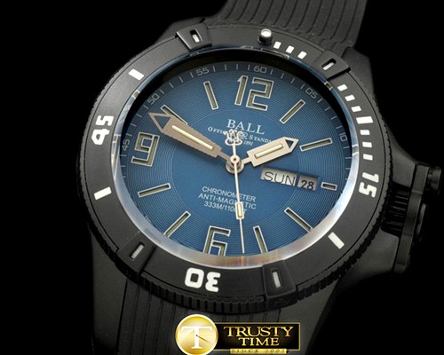 BALL Hydrocarbon DayDate PVD/RU Blue JMiyota 8205 -BALL004B