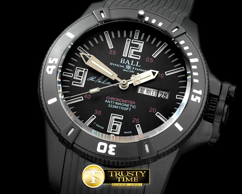 BALL Hydrocarbon DayDate PVD/RU Black JMiyota 8205 -BALL004E