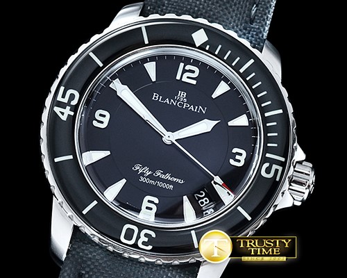블랑팡 Blancpain Fifty Fathoms SS/NY Black ZF Asia 2836 -BLP026