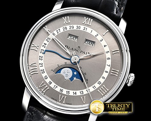 블랑팡 Villeret Complications SS/LE Grey OMF V2 Miyota 9015 -BLP046A