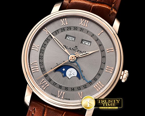블랑팡 Villeret Complications RG/LE Grey OMF V2 Miyota 9015 -BLP049