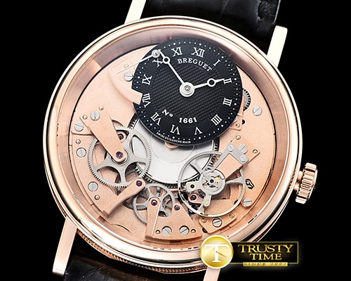 브레게 Tradition 7057BR/G9/9W6 RG/LE Rose Skele SF A507 Mod -BRE079