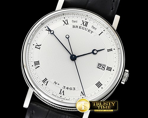 브레게 Classique Series SS/LE White/Roman Miyota 9015 Mod -BRE085A